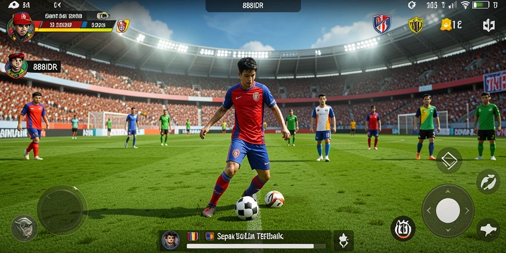 Tampilan gameplay dalam 888IDR yang menakjubkan dan realistis.