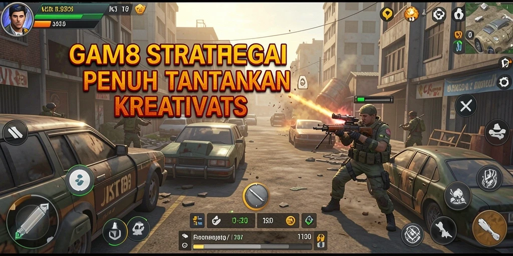 Tampilan gameplay JKT8 yang menarik dengan berbagai strategi dan taktik.