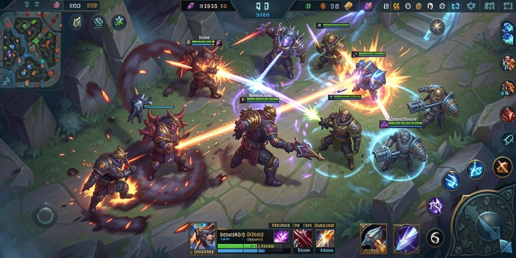 Tampilan gameplay seru dan strategis dalam MPO1221.