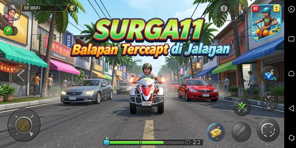 Tampilan gameplay SURGA11 yang menegangkan dan realistis.
